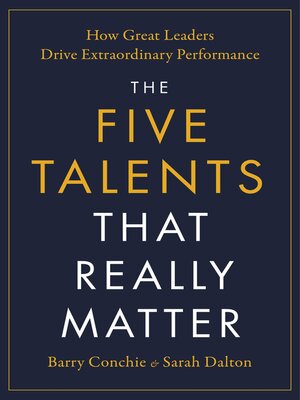 cover image of The Five Talents That Really Matter